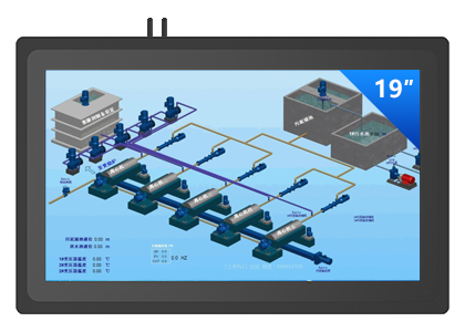 19寸工控电容触摸一体机