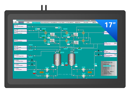 17寸工控电容触摸一体机
